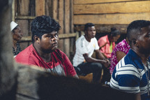 people at church in Honduras 