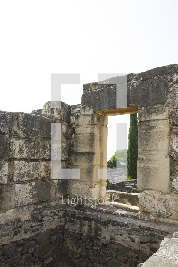 ruins in Israel
