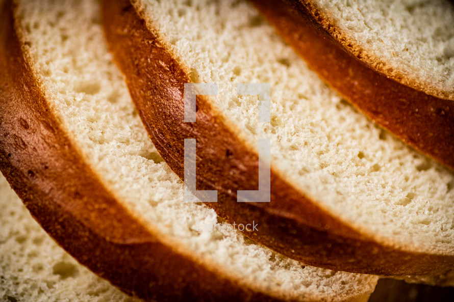 Fresh Bread on Table.