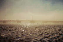 Morning fog on the Grand River.