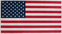 American flag of United States of America