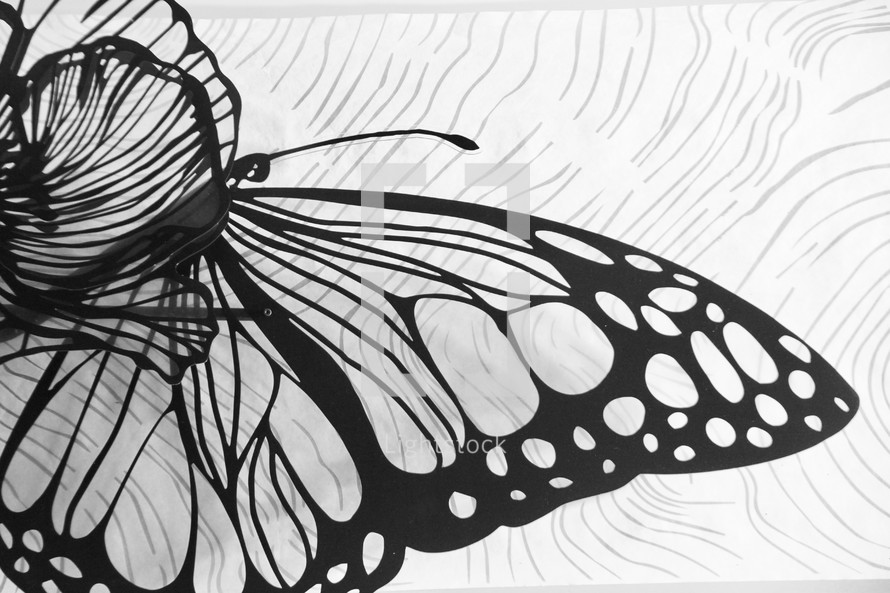 butterfly sculpture 