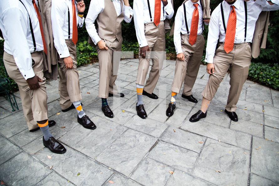 groomsmen's socks