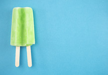 green popsicle 