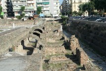 This is a historic marketplace in Thessalonica that would have been visited by the Apostle Paul, Silas, Lydia and early Christians from Acts 17. This agora sat alongside the Egnatian Way. 

