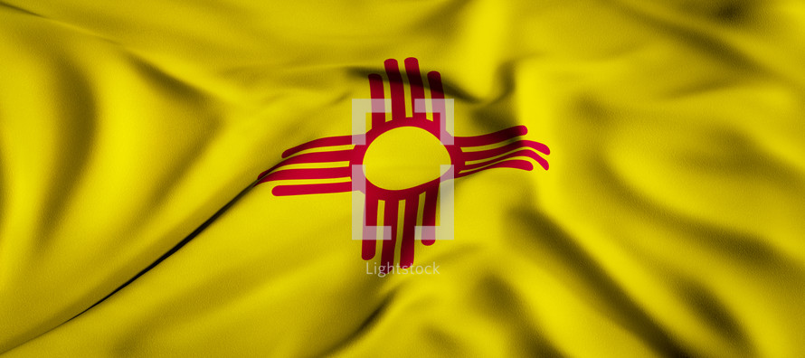 state flag of New Mexico 