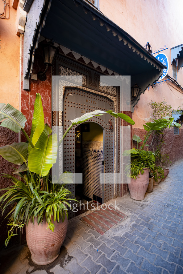 doorway in Morocco 