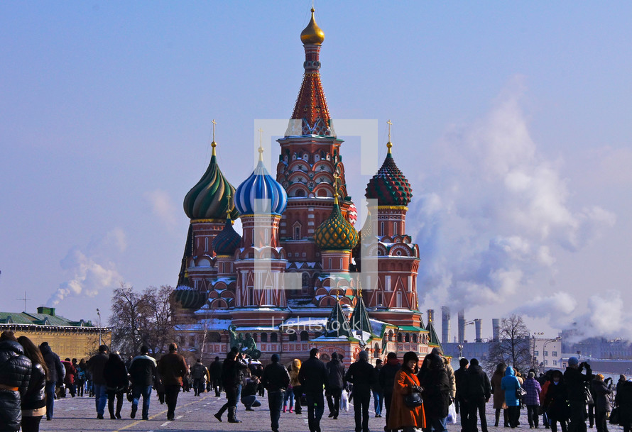 St. Basil's Cathedral, Red Square Moscow