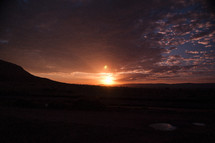 sunrise at Kibo Camp 