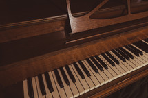 Rustic piano