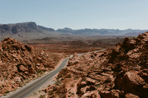 a highway in Nevada 