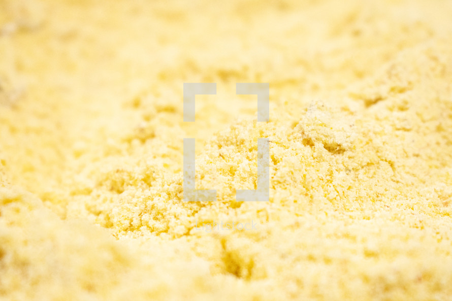 yellow powder