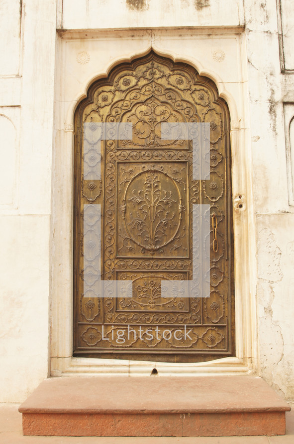 ornate mosque door