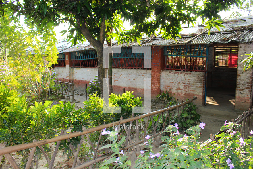 school house in Nepal