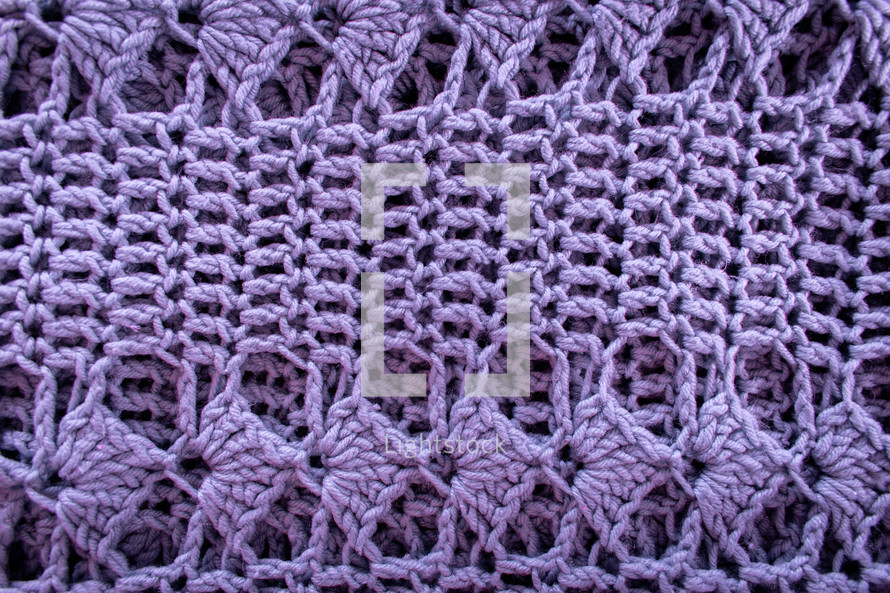 purple knit 