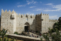 Damascus Gate entrance to the Old CIty of Jerusalem