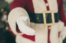 Santa's hand 