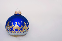 wise men on a Christmas ornament 