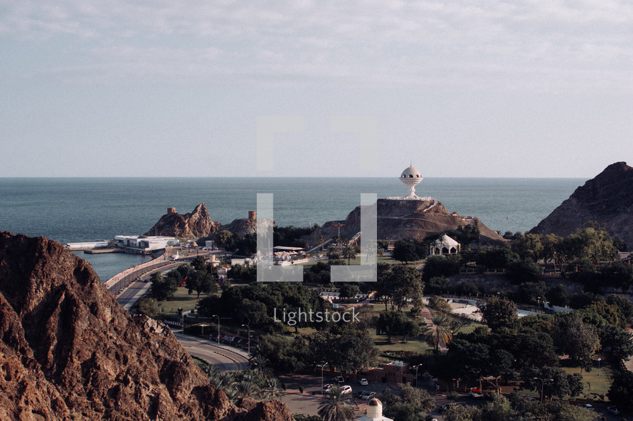 Scenic view in Muttrah, Muscat, Oman
