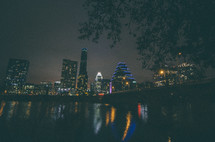 Austin, TX at night