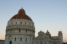 Sunset at the Leaning Tower of Pisa