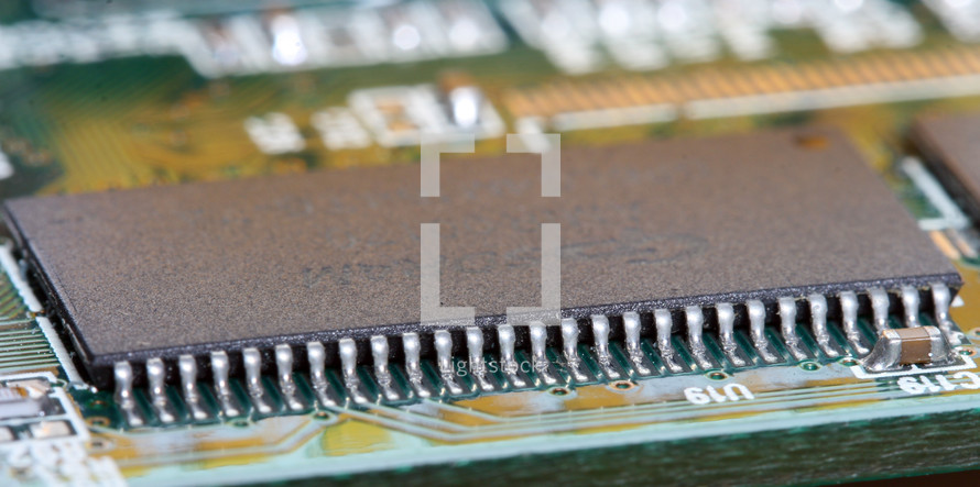 circuit board with CPU