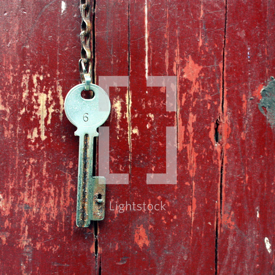 a key. Matthew 16:19