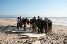 surfers in prayer 