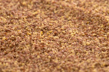 Pile of Ground Flax Seeds