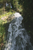 flowing water 