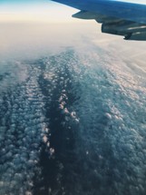 flying above the clouds 