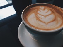 creamer design in coffee 
