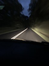 driving at night 