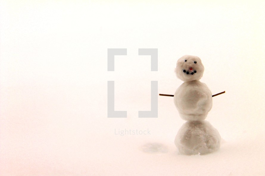 tiny snowman 