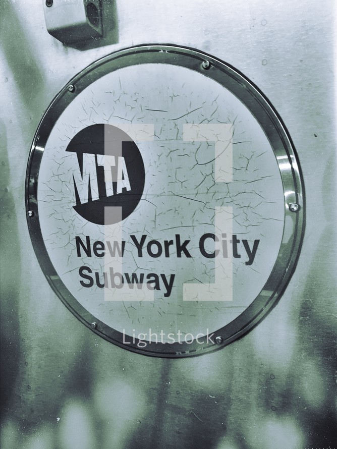 New York City Subway sign 