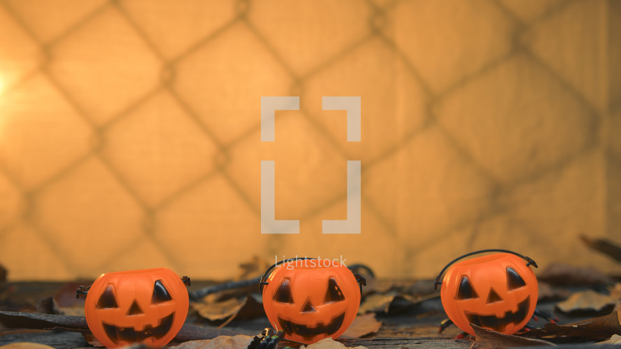 Halloween Background And Copy Space