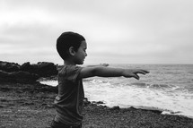 Child at the beach | Worship | Kids | Prayer | Children's Ministry