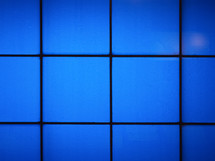 blue translucent glass texture useful as a background