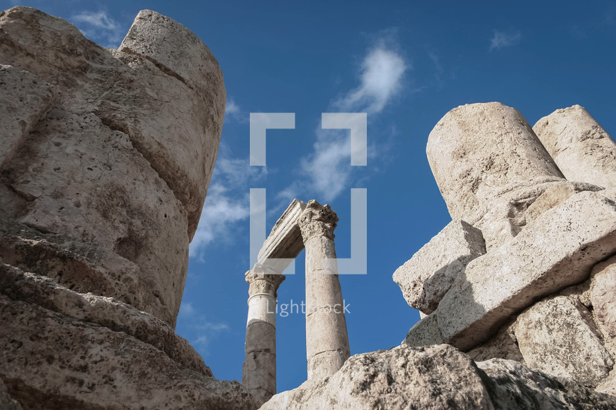 ruins in Jordan 