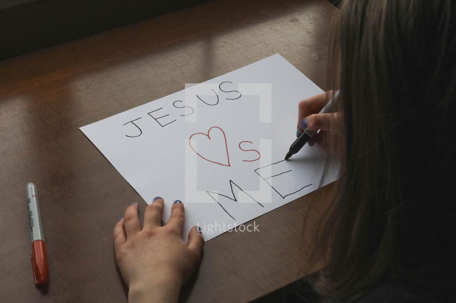 Jesus loves me 