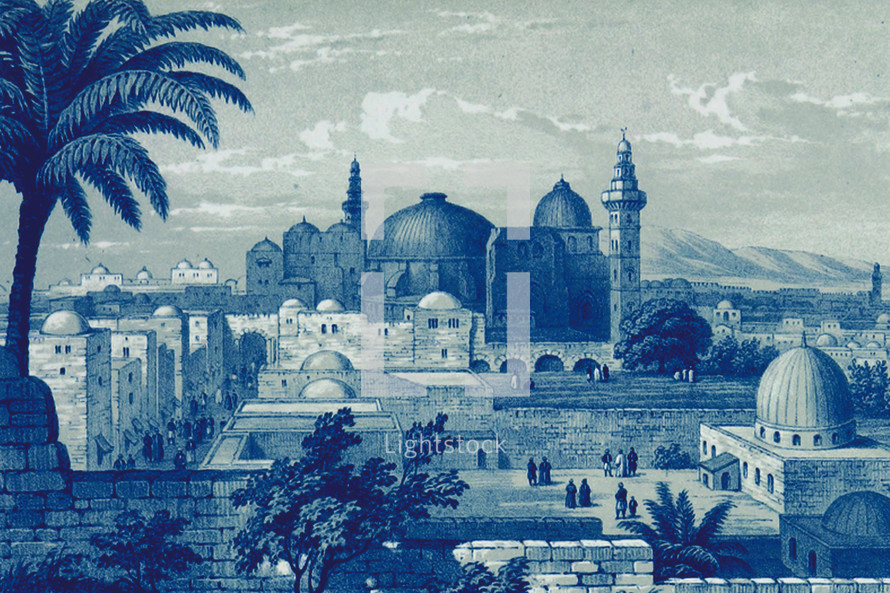 painting of Jerusalem 
