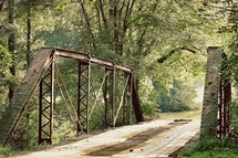 rustic country bridge 