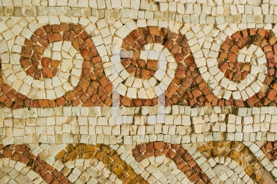 tile mosaic in Jordan 