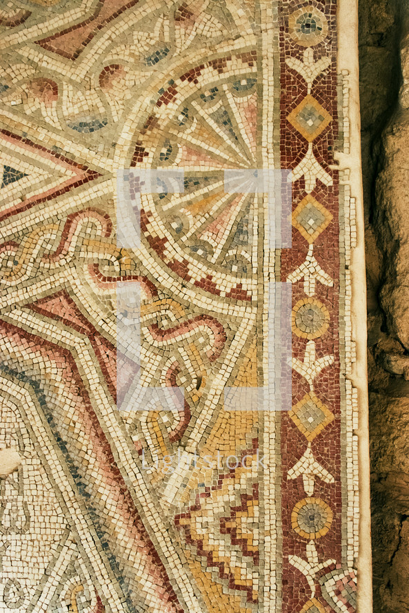 tile mosaic in Jordan 