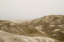 Mountains and desert in Israel 