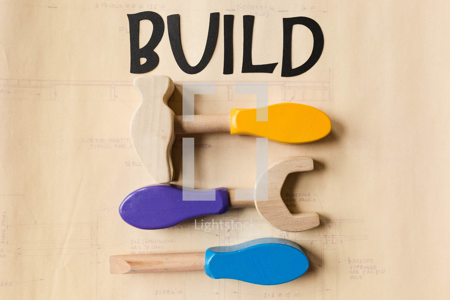 word build and toy tools 