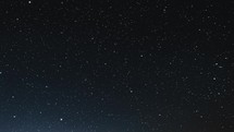Stars background of Dark Starry Night sky astronomy time-lapse

