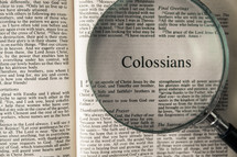 Colossians under a magnifying glass 