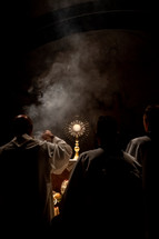 Eucharistic adoration - incense
