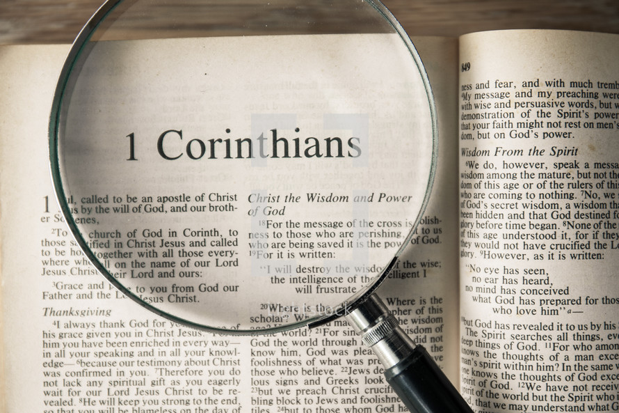 1 Corinthians under a magnifying glass 